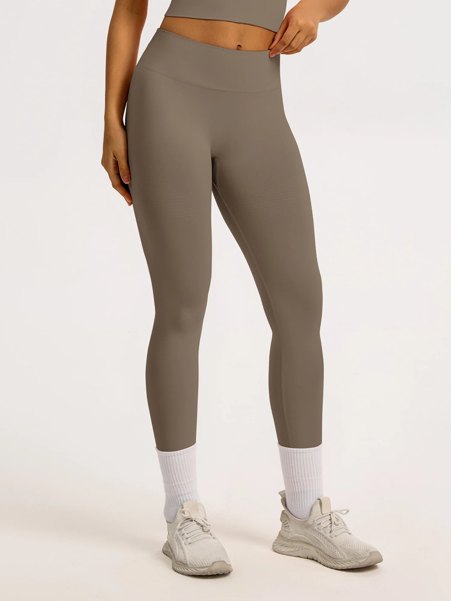 Threaded Waist Abdominal Tightening And Buttock Lifting Exercise And Fitness Yoga Pants - Image 5