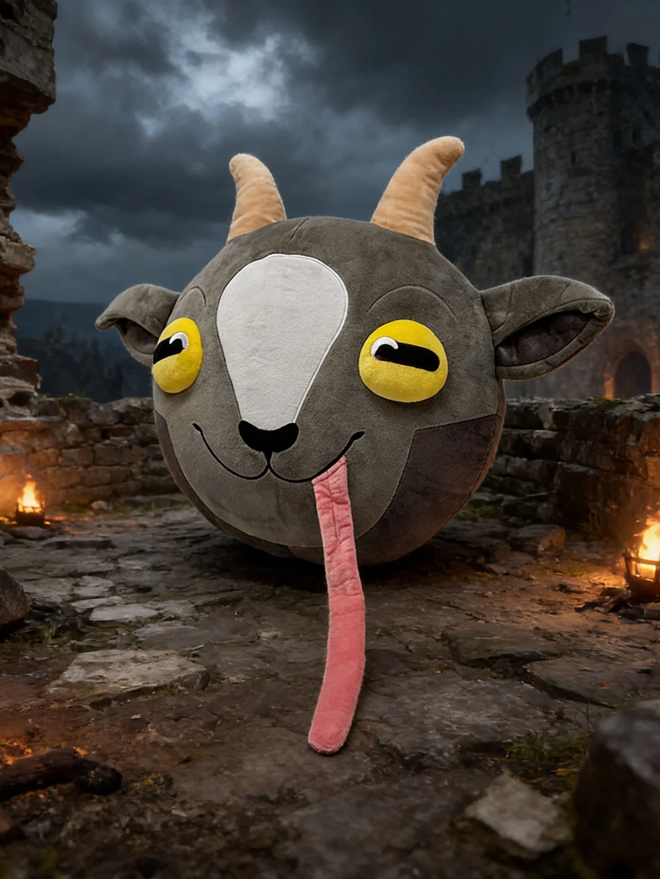 Goat Hair Plush Doll - Image 4