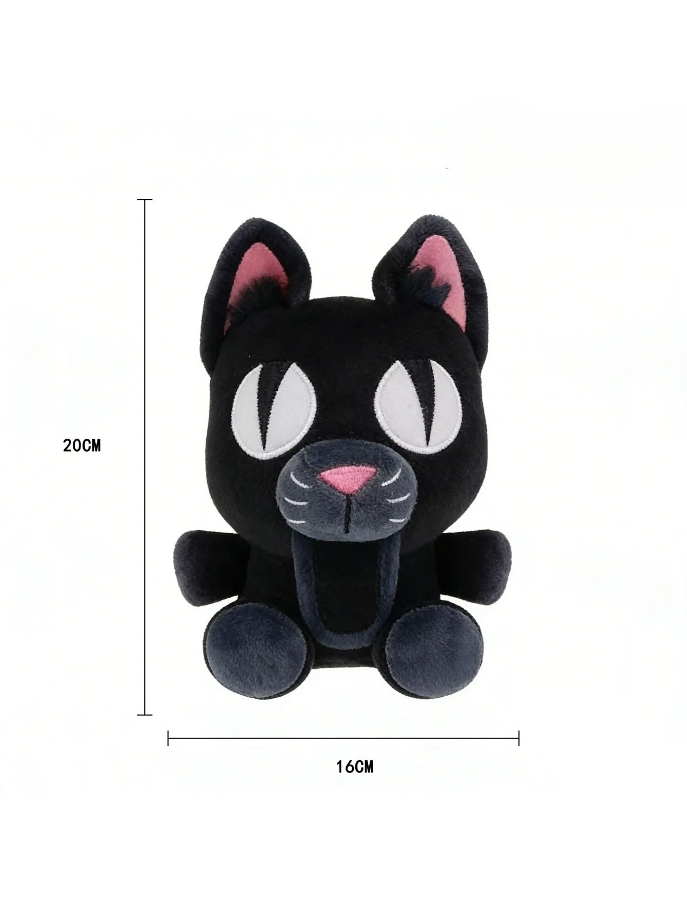 Black Cat Plush Toy - Image 3