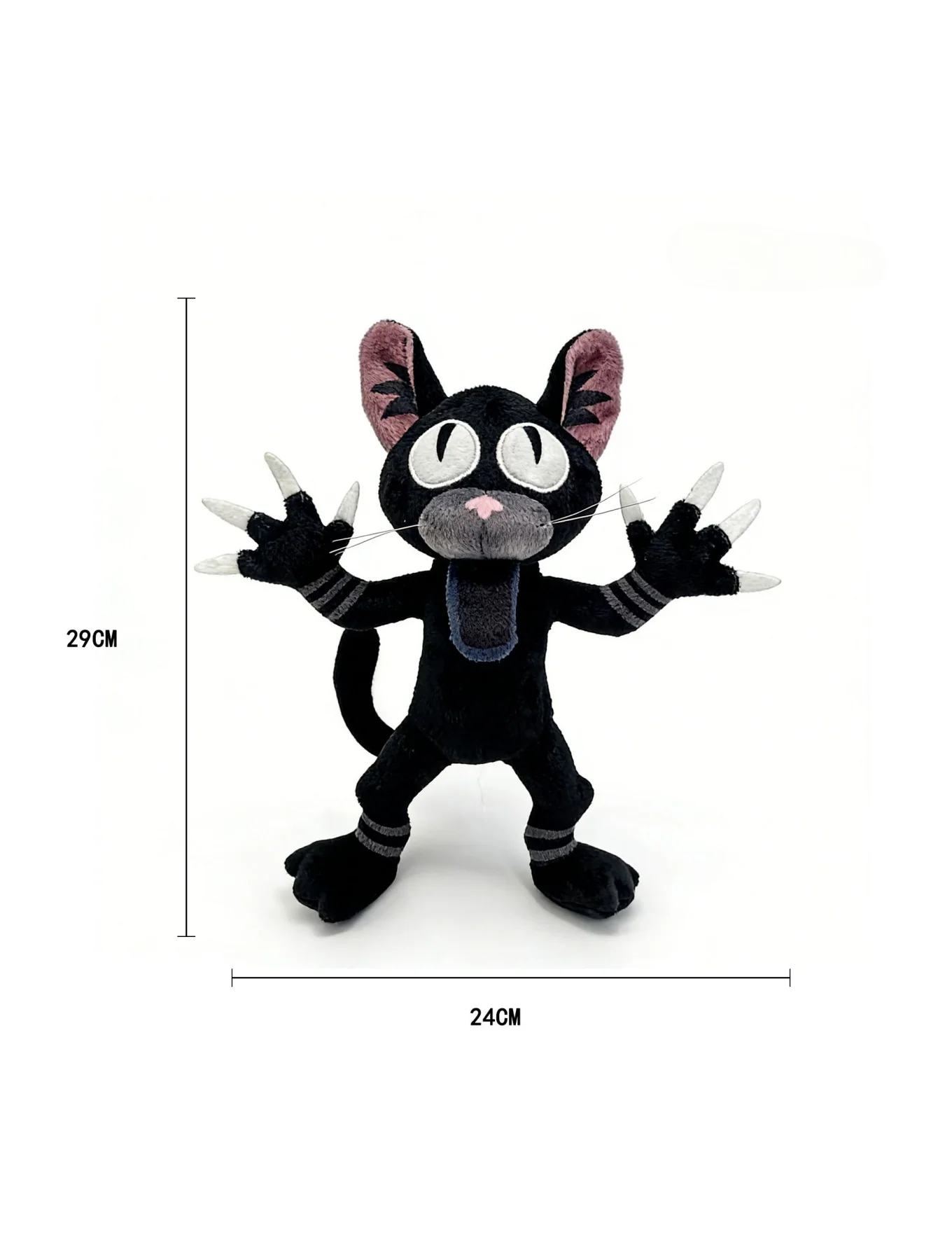 Black Cat Plush Toy Doll - Image 6