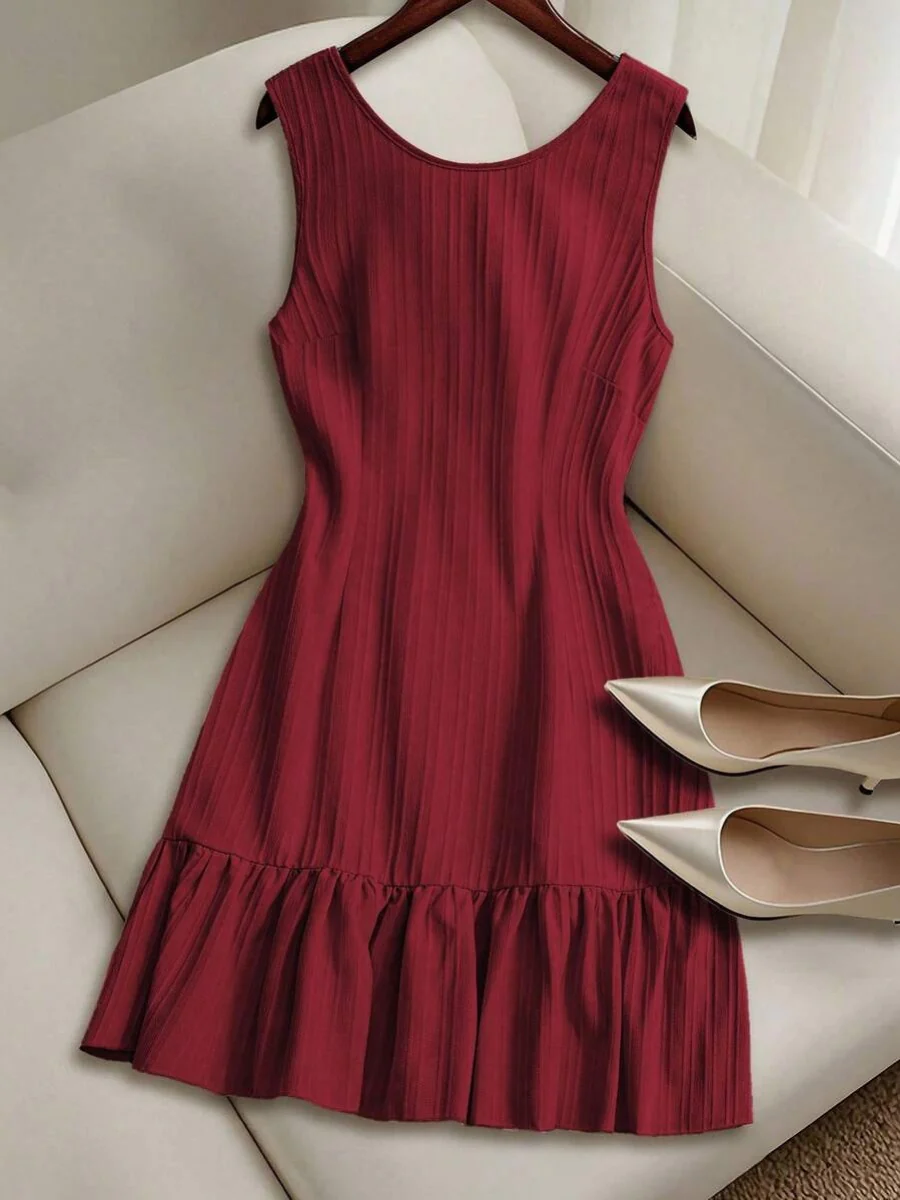 Backless Bandage Bow Mini&Short Dresses - Image 16
