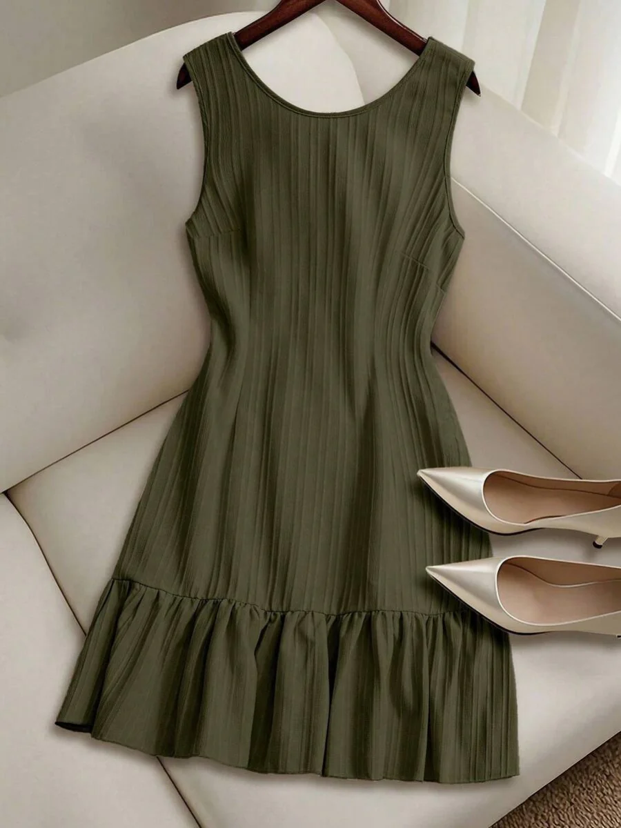 Backless Bandage Bow Mini&Short Dresses - Image 9