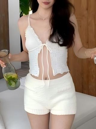 Cutout Fabric Bikini - Image 4