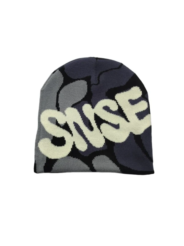 Letter Jacquard Windproof Beanies - Image 3