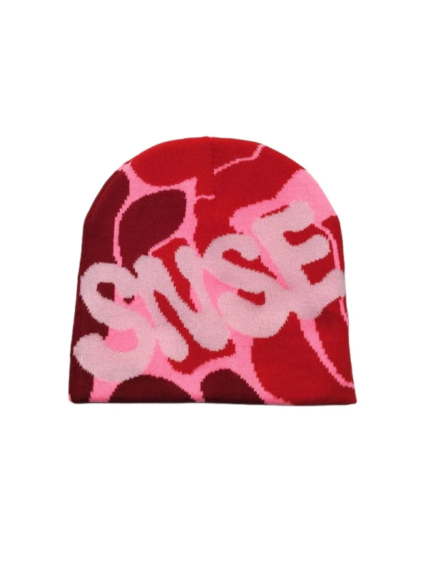 Letter Jacquard Windproof Beanies - Image 5