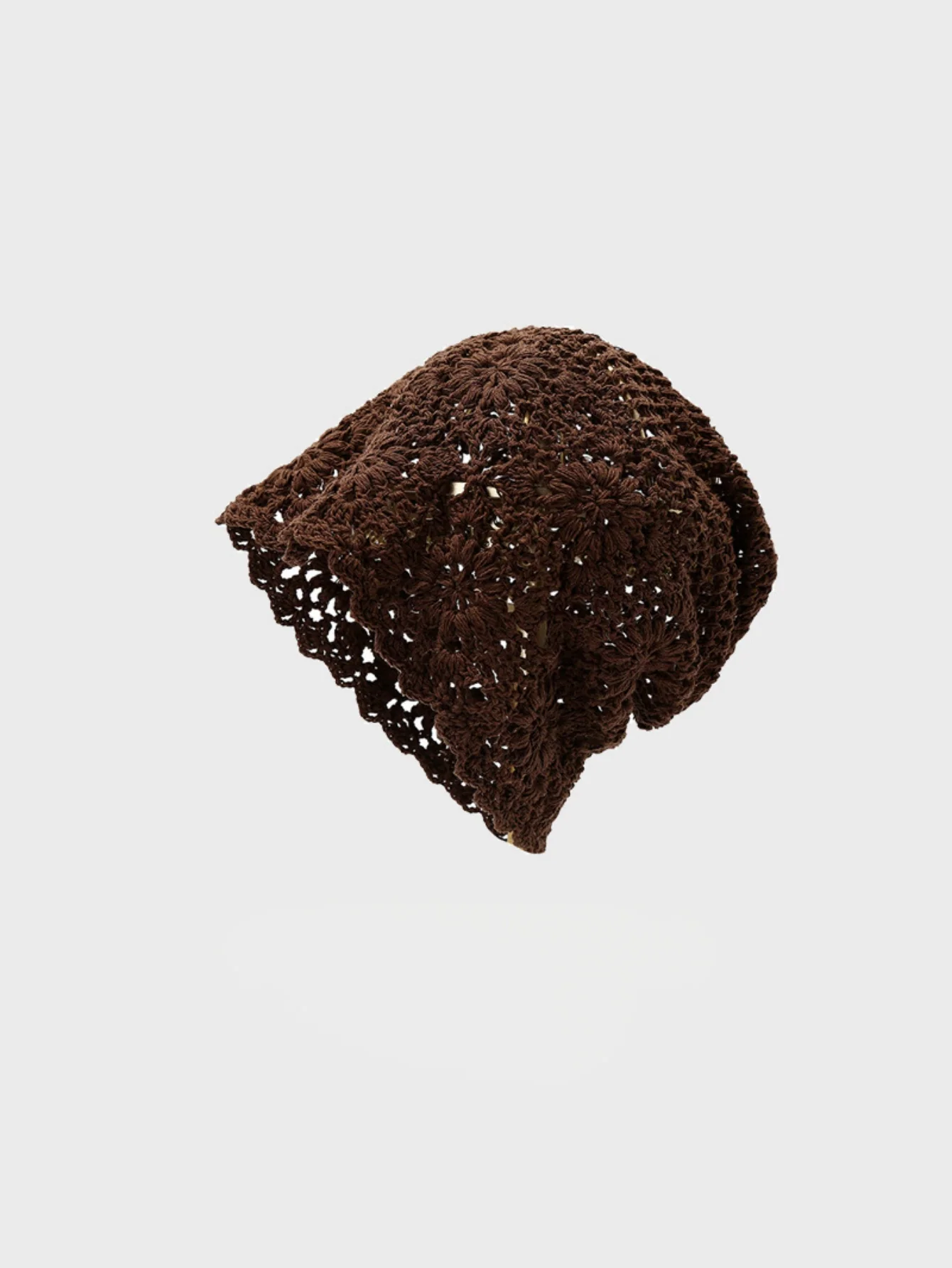 Woven Openwork Women's Pullover Knitted Hat - Image 11