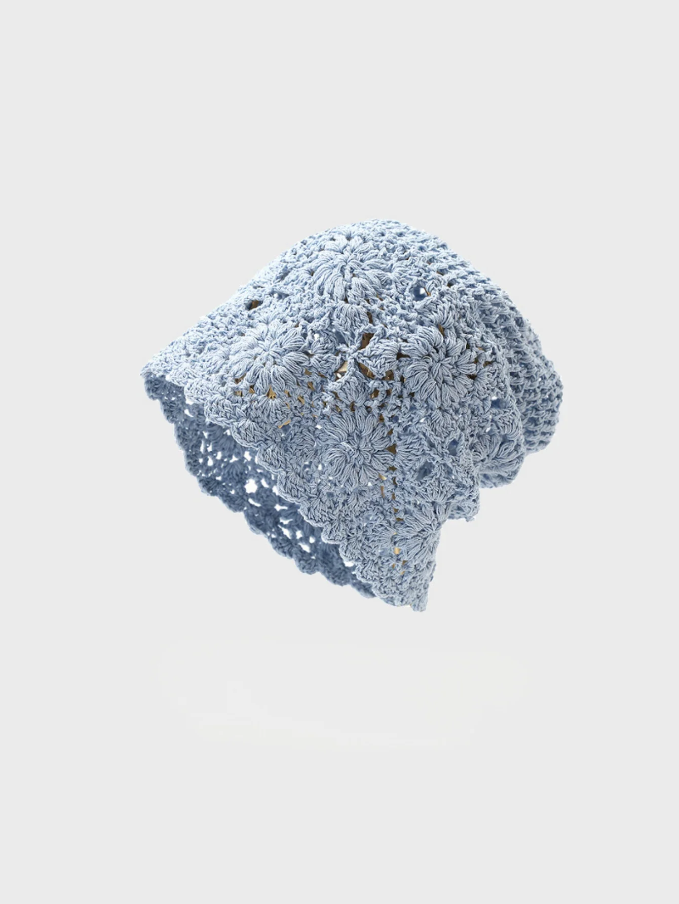 Woven Openwork Women's Pullover Knitted Hat - Image 13