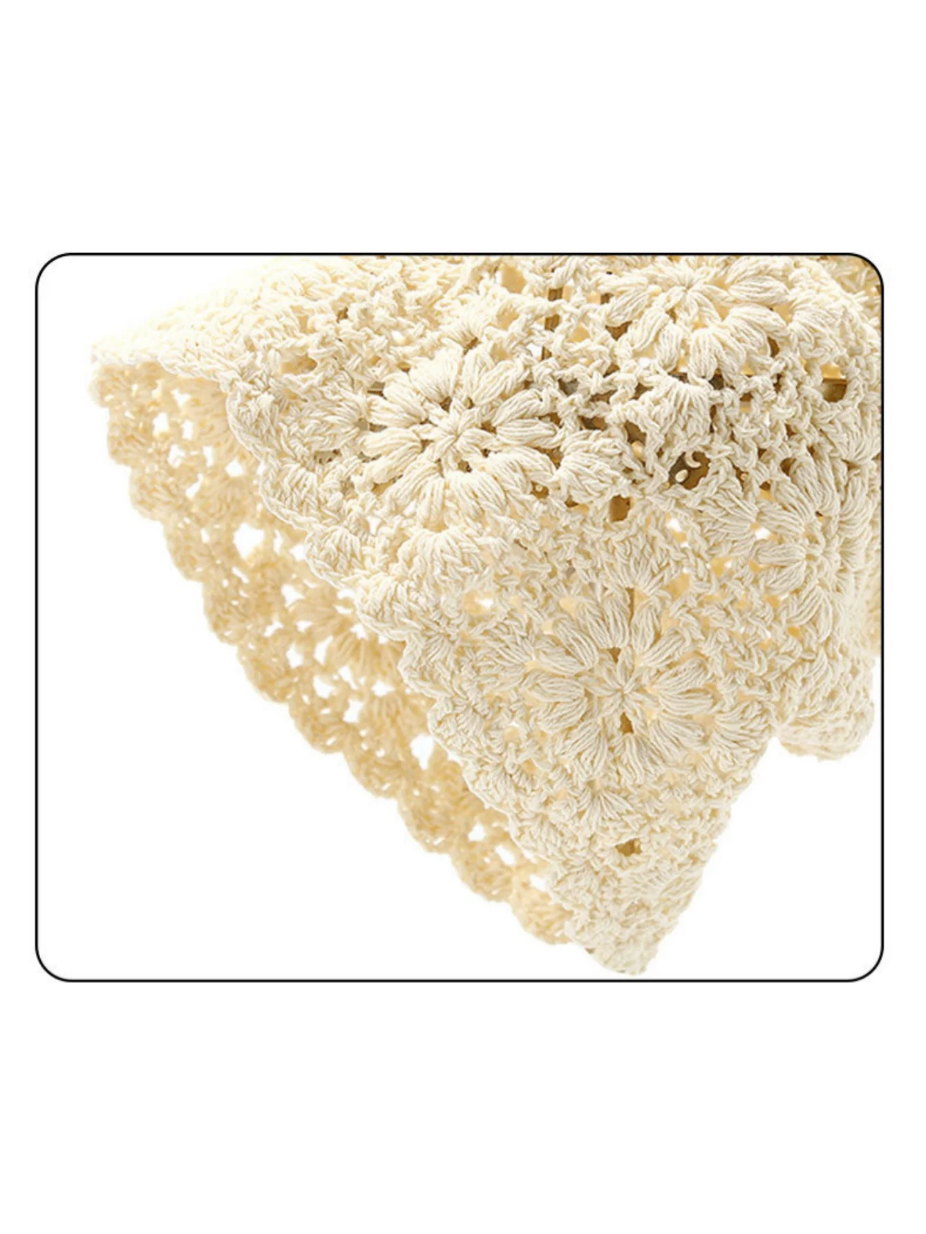 Woven Openwork Women's Pullover Knitted Hat - Image 4