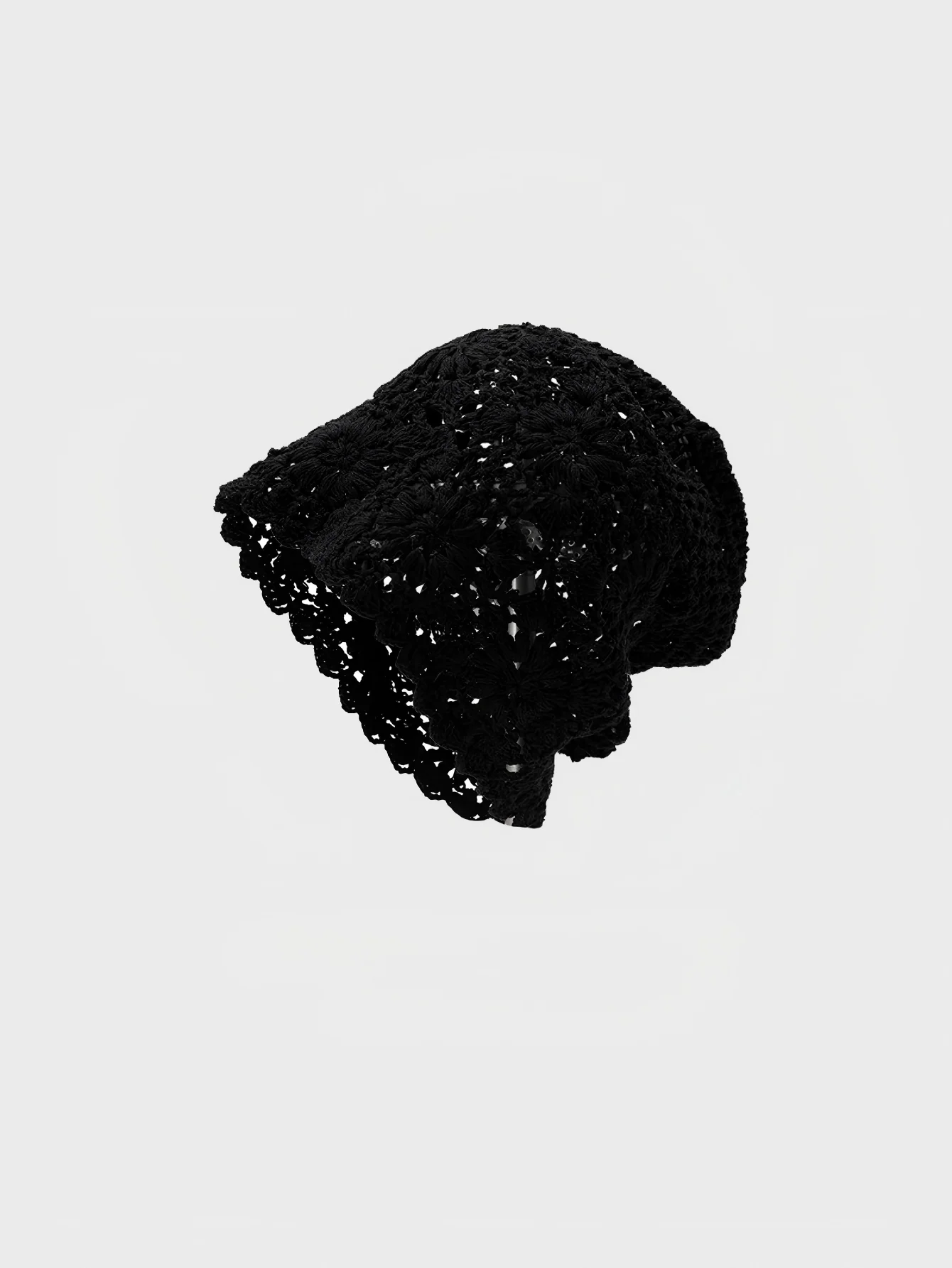 Woven Openwork Women's Pullover Knitted Hat - Image 7