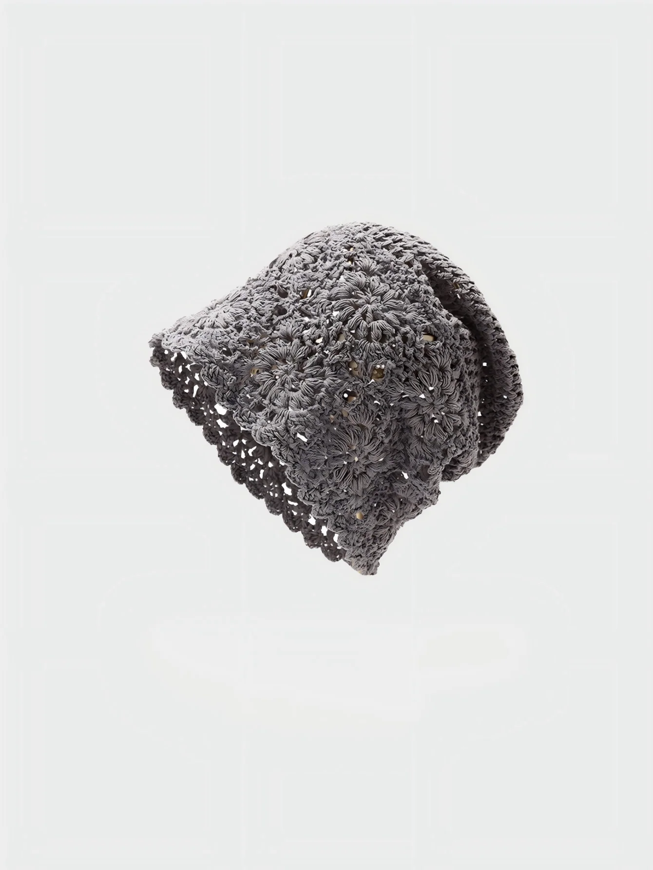 Woven Openwork Women's Pullover Knitted Hat - Image 8