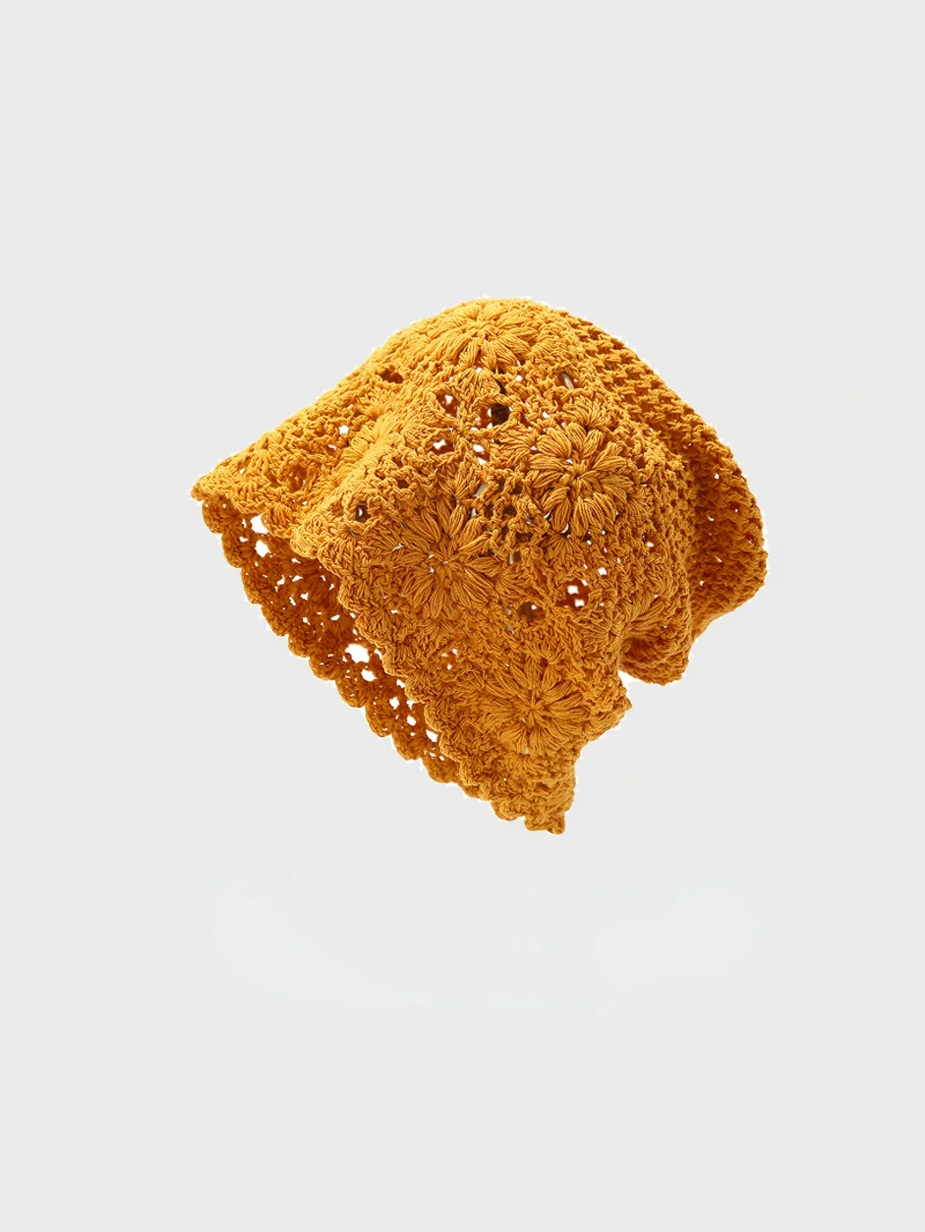Woven Openwork Women's Pullover Knitted Hat - Image 9
