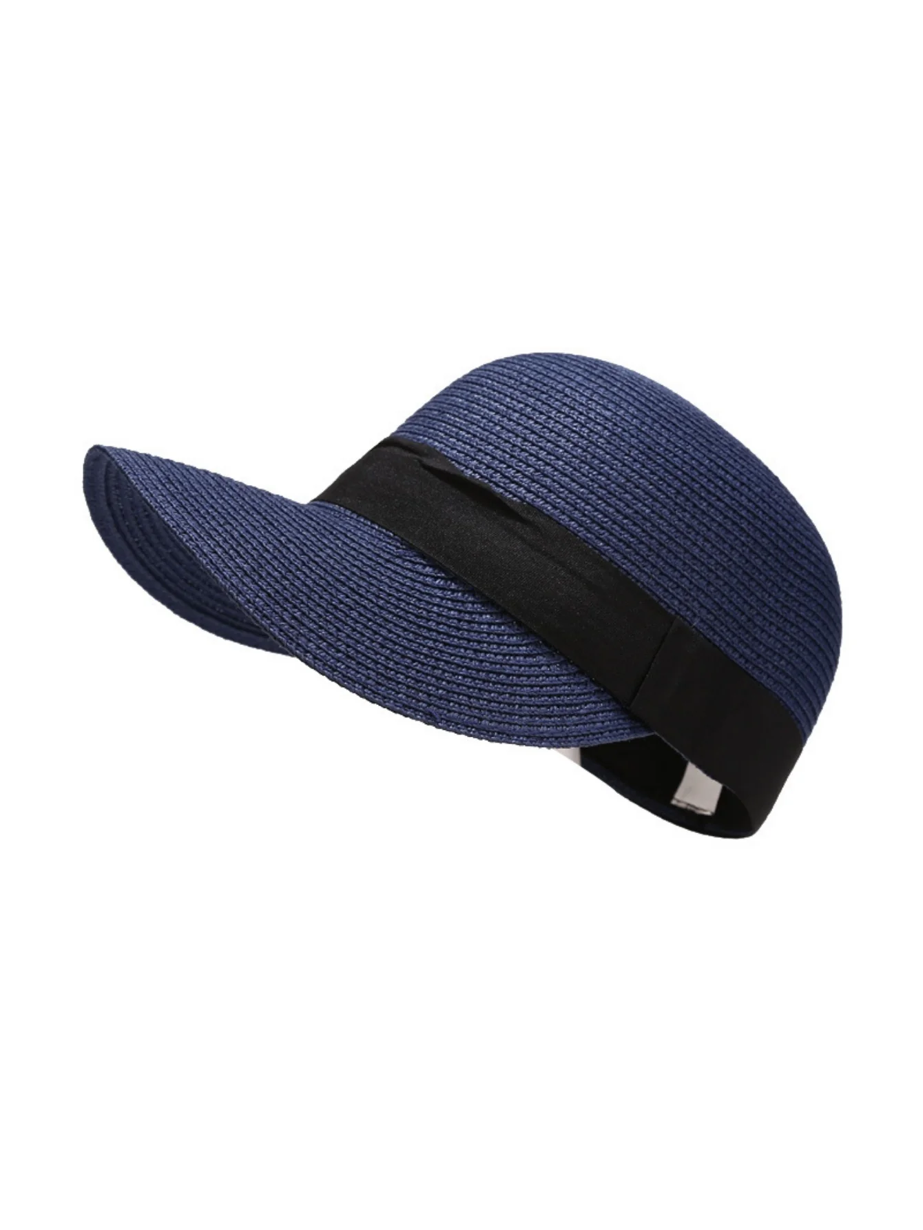 Straw-woven Long Duckbill Cap - Image 4