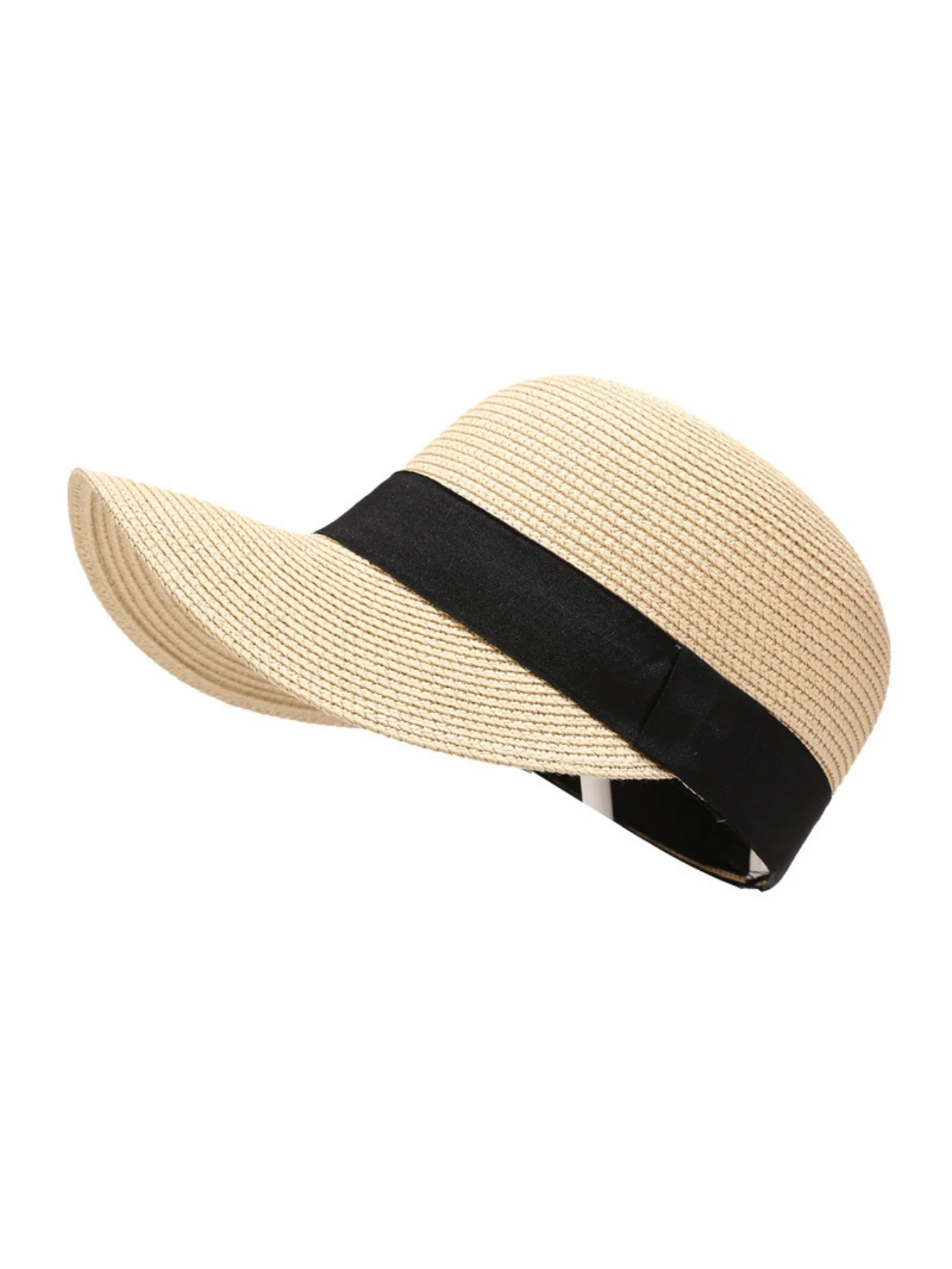 Straw-woven Long Duckbill Cap - Image 6