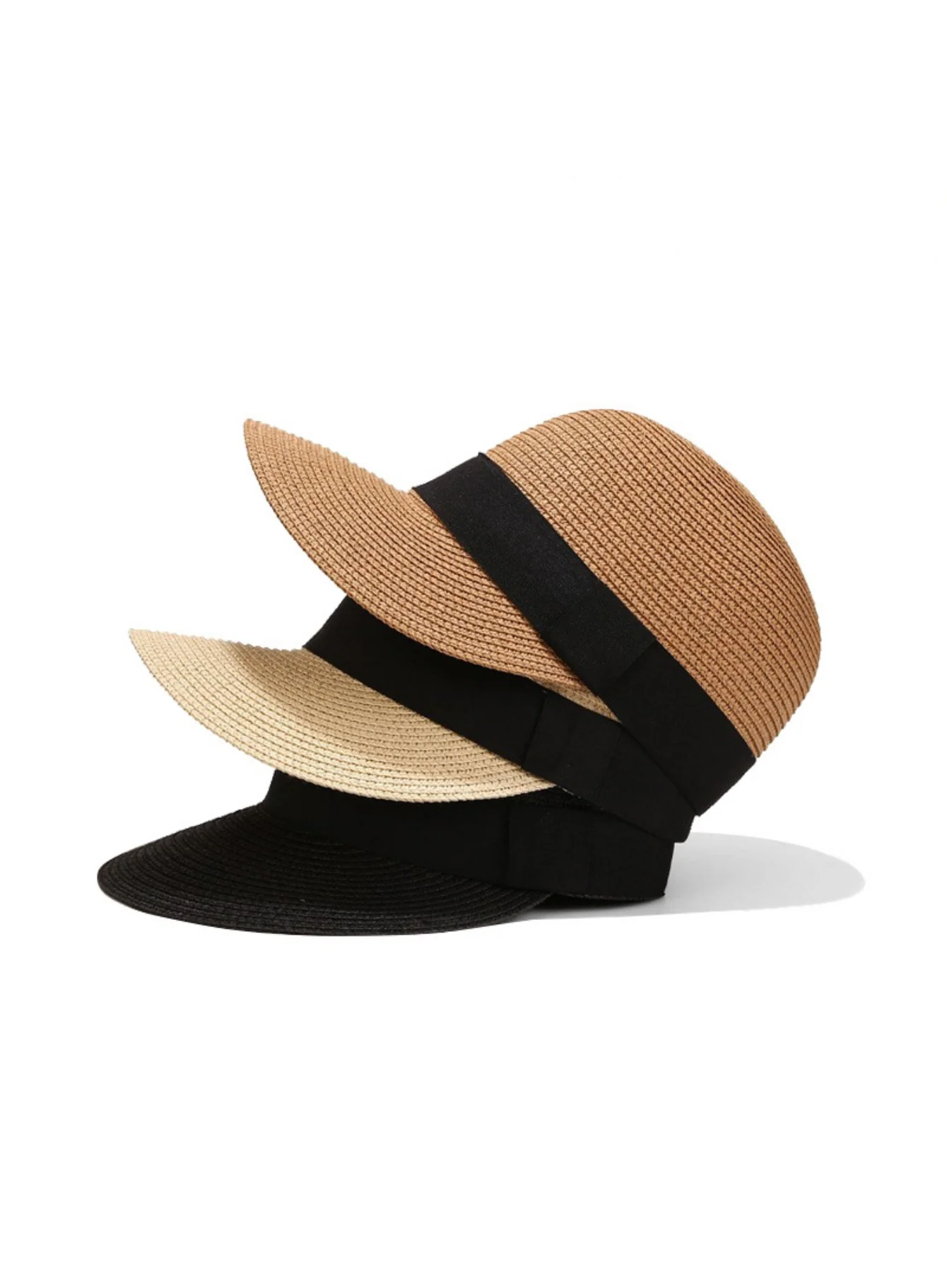 Straw-woven Long Duckbill Cap - Image 7