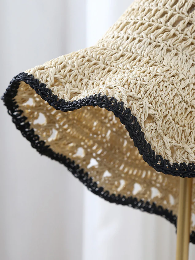 Woven Straw Hat - Image 5