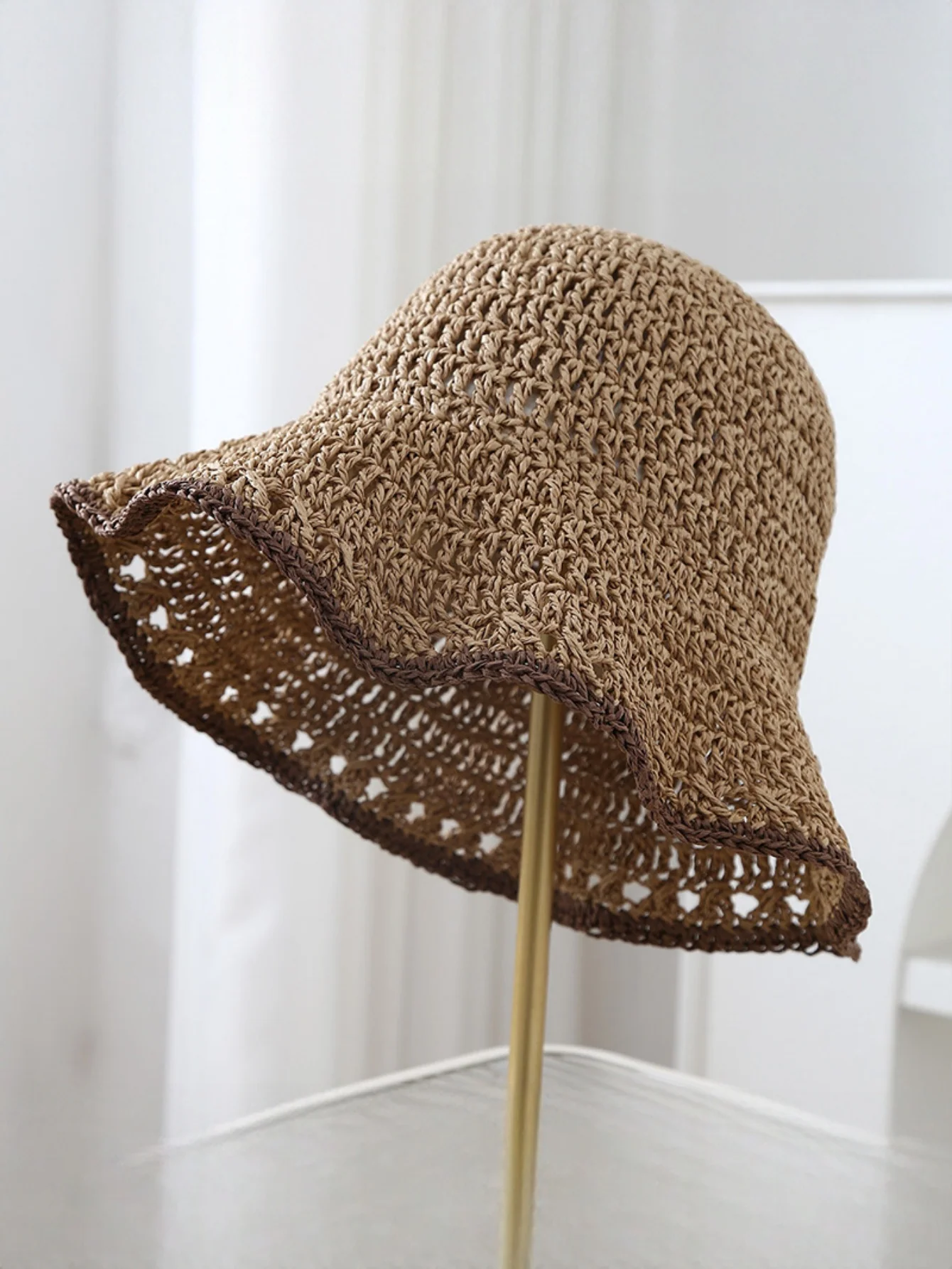 Woven Straw Hat - Image 6
