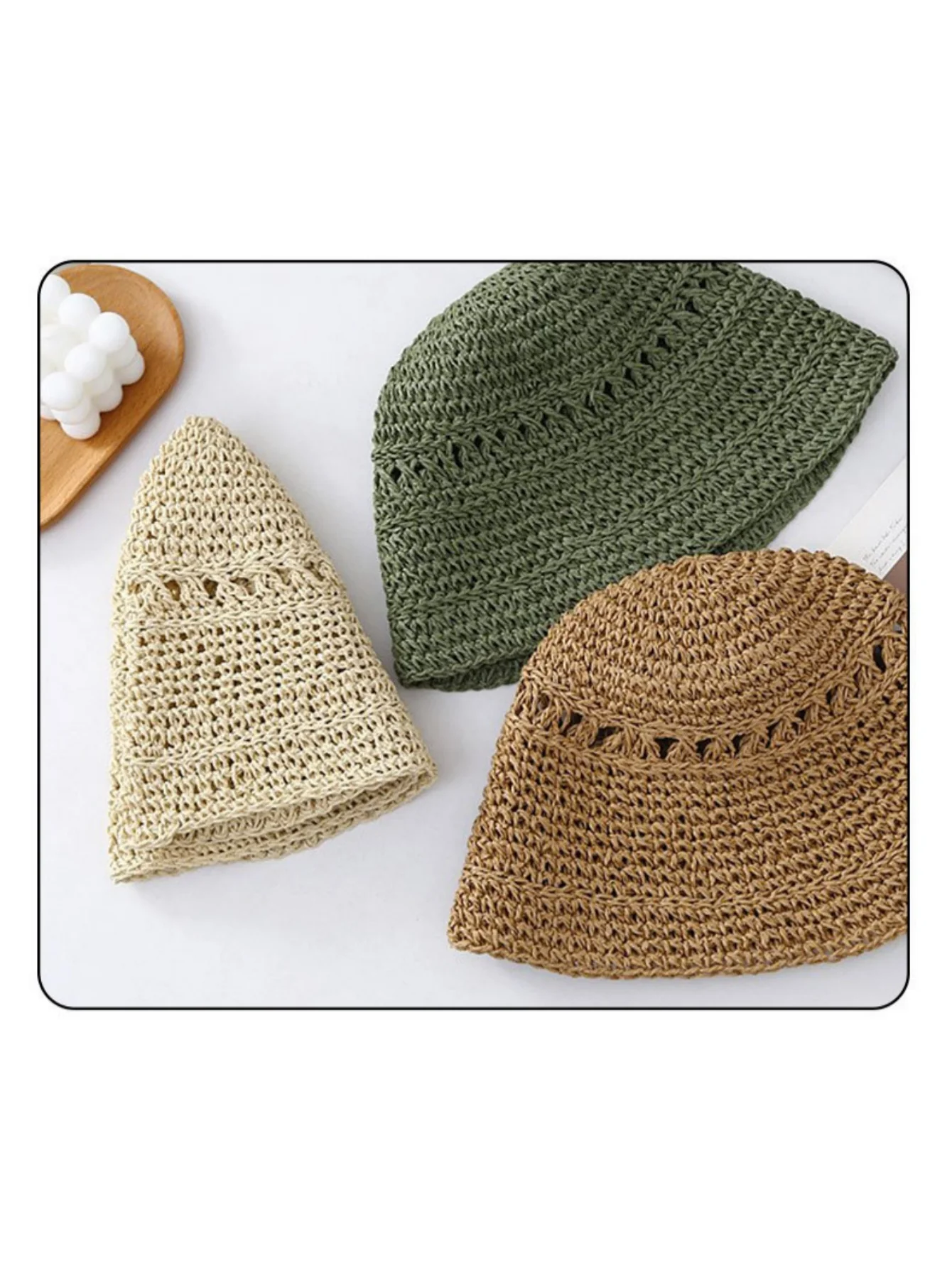 Woven Straw Hat - Image 12