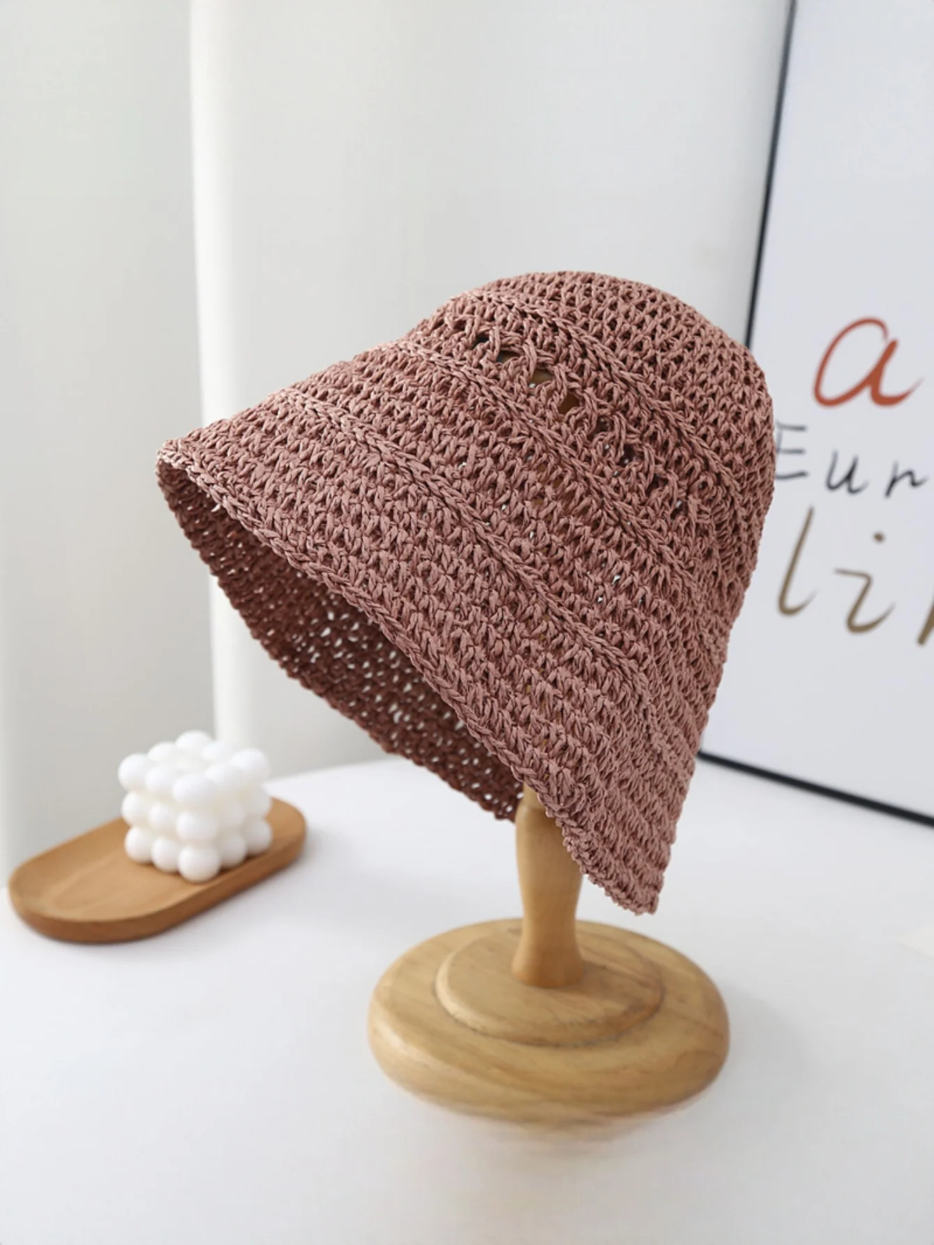Woven Straw Hat - Image 2