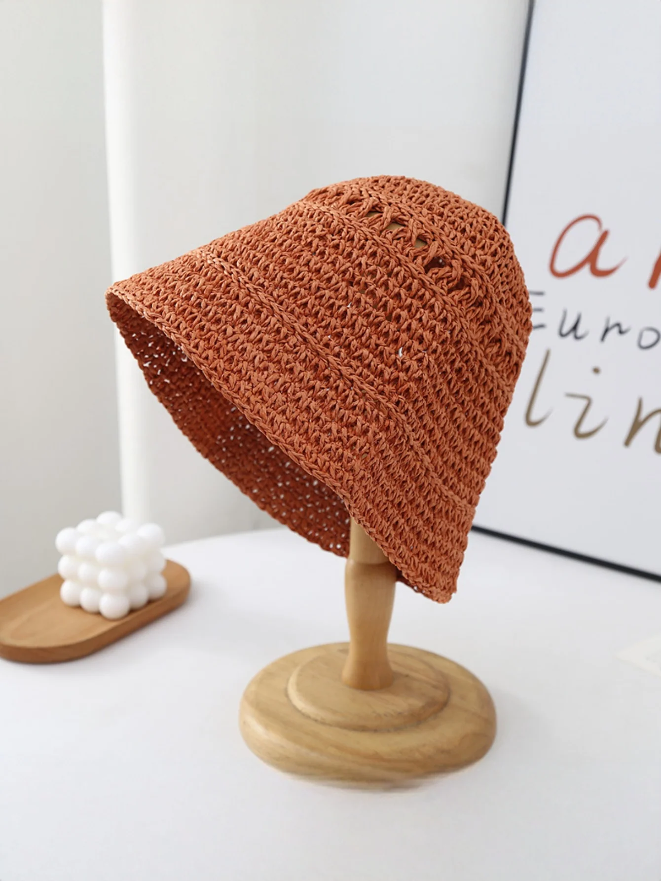 Woven Straw Hat - Image 7