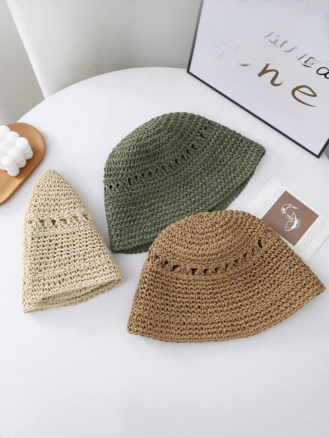 Woven Straw Hat - Image 8