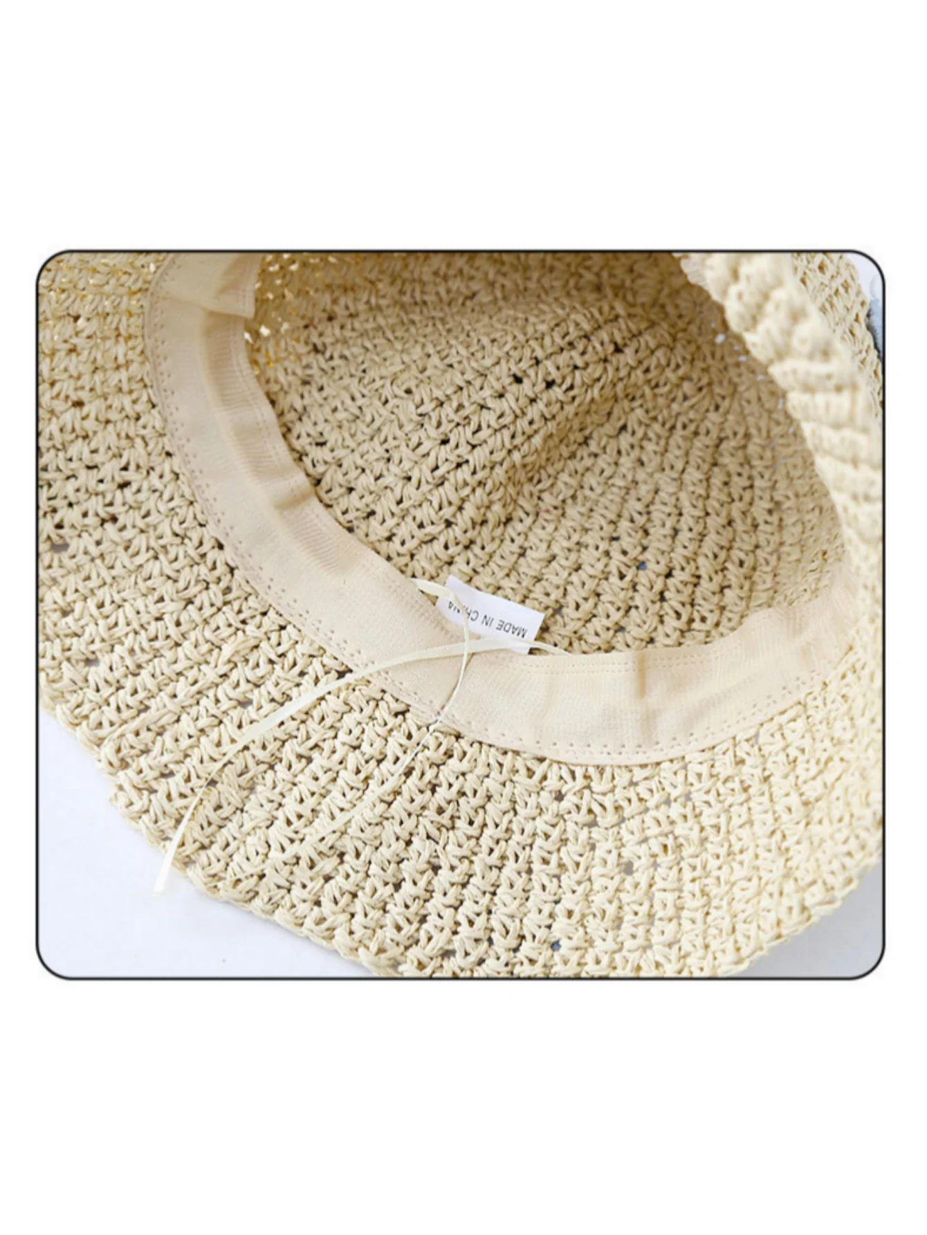 Little Flower Straw Hat - Image 10