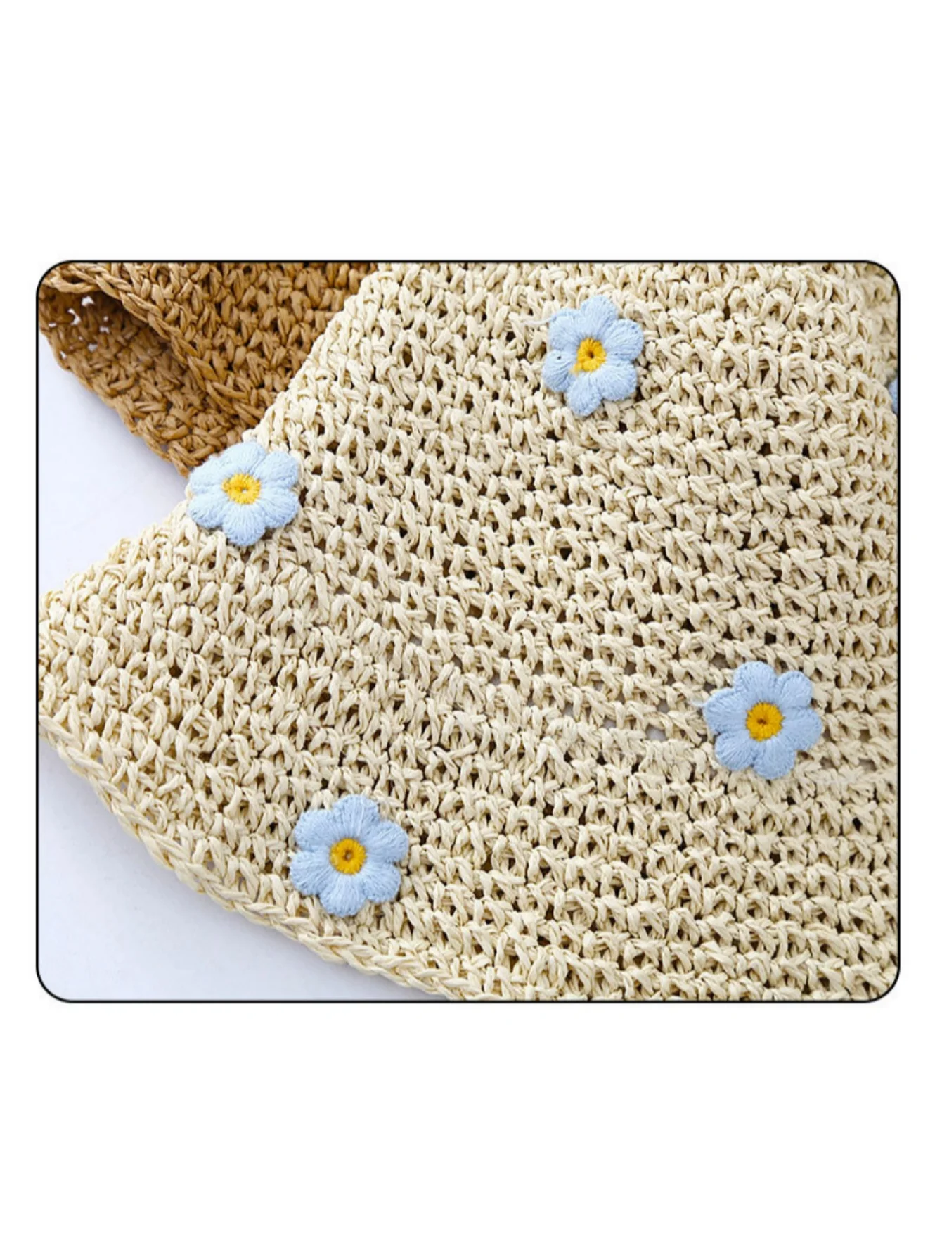 Little Flower Straw Hat - Image 9