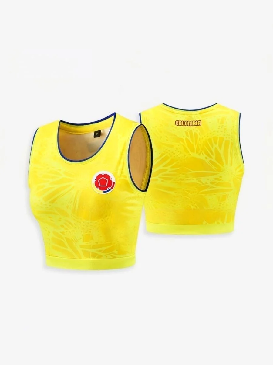 World Cup Football Babes' Crop Top Jersey – Short-Sleeve Sports Tank - Image 18