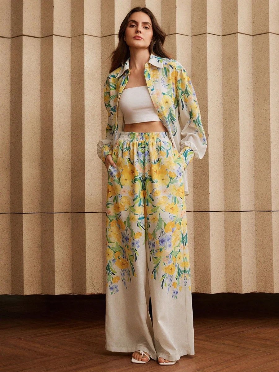 Positioning Printing Shirts Pants Set 2-piece Sets - Image 7