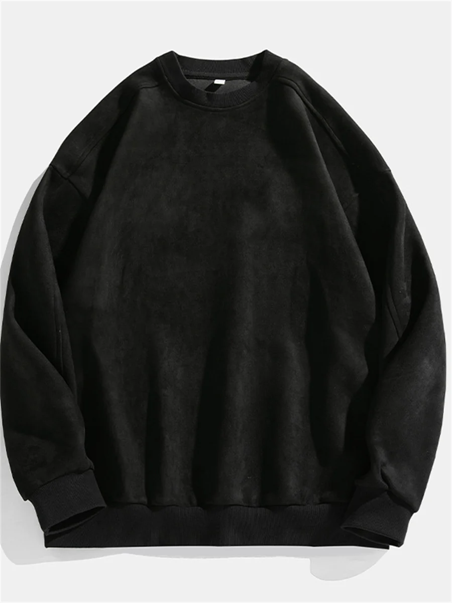 Liber AW Men's 5 Colors Long Sleeve Sweatshirts - Image 4