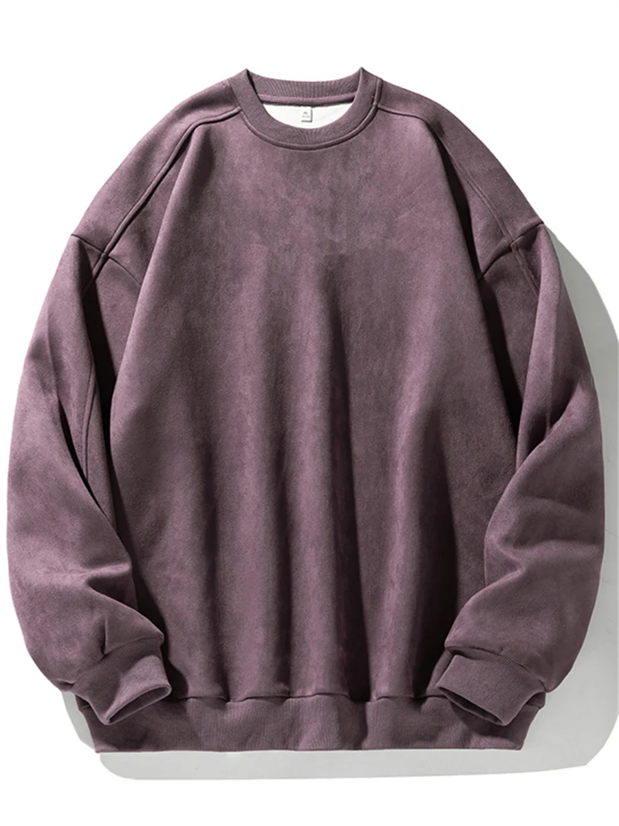 Liber AW Men's 5 Colors Long Sleeve Sweatshirts - Image 5