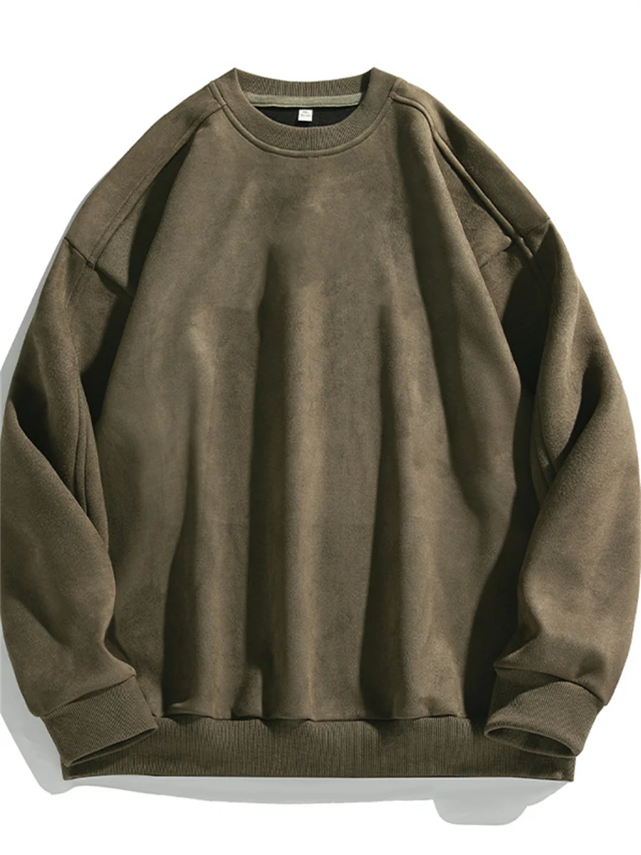 Liber AW Men's 5 Colors Long Sleeve Sweatshirts - Image 9